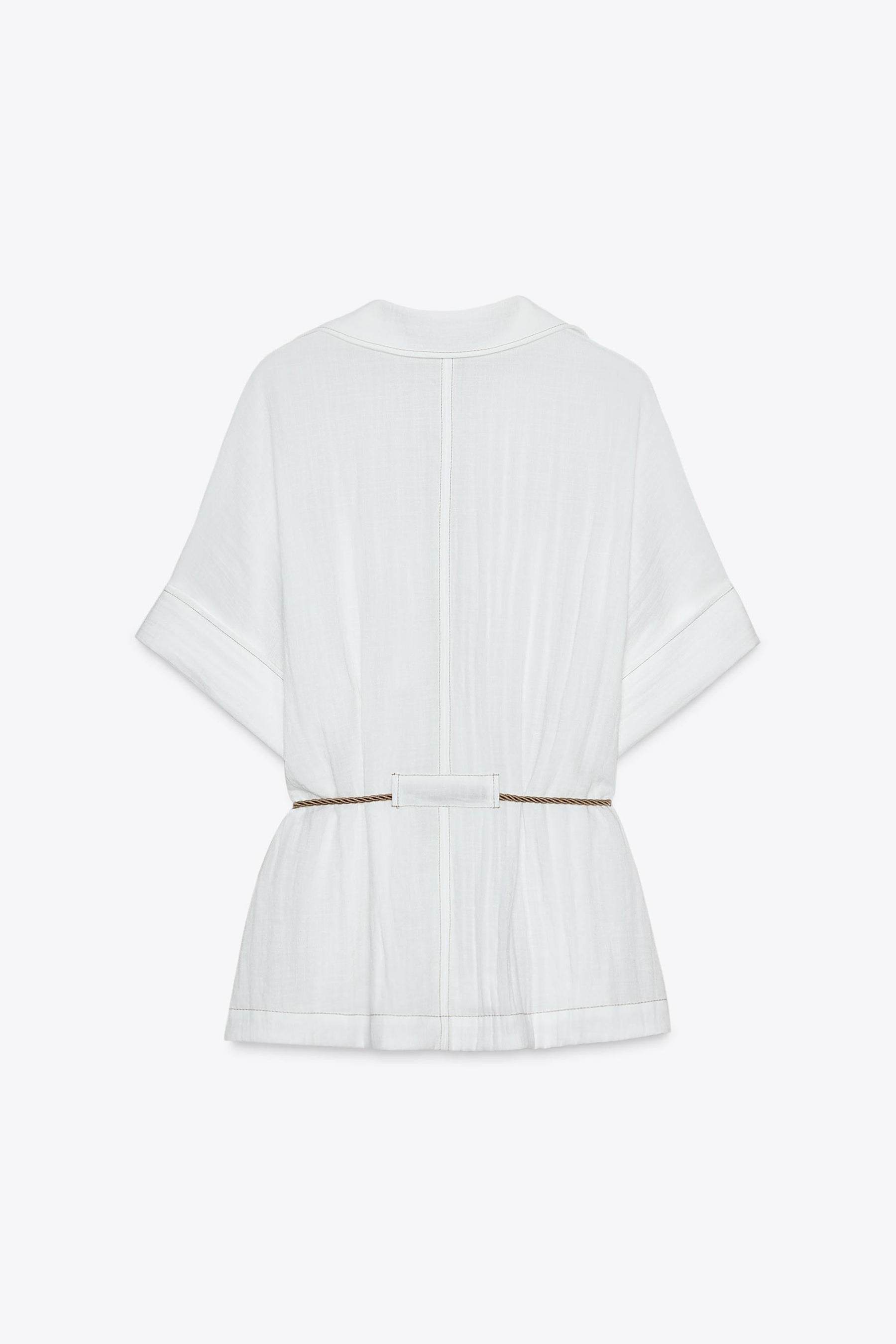 Belted Safari Shirt