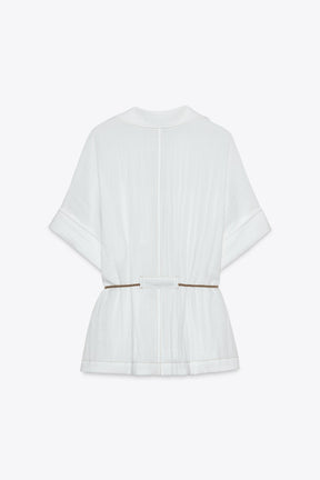 Belted Safari Shirt