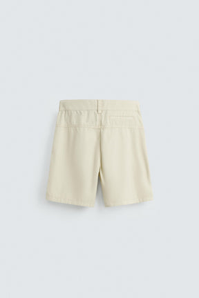 WASHED COTTON BERMUDA SHORTS - Image 8