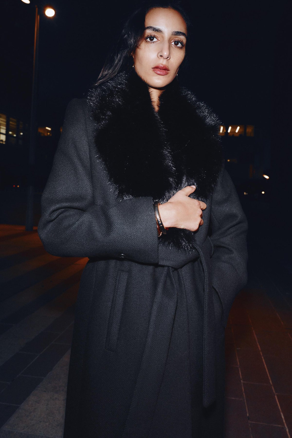 Belted Wool Coat