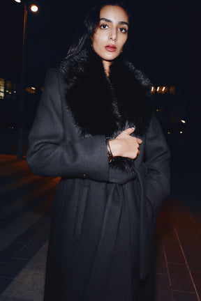Belted Wool Coat