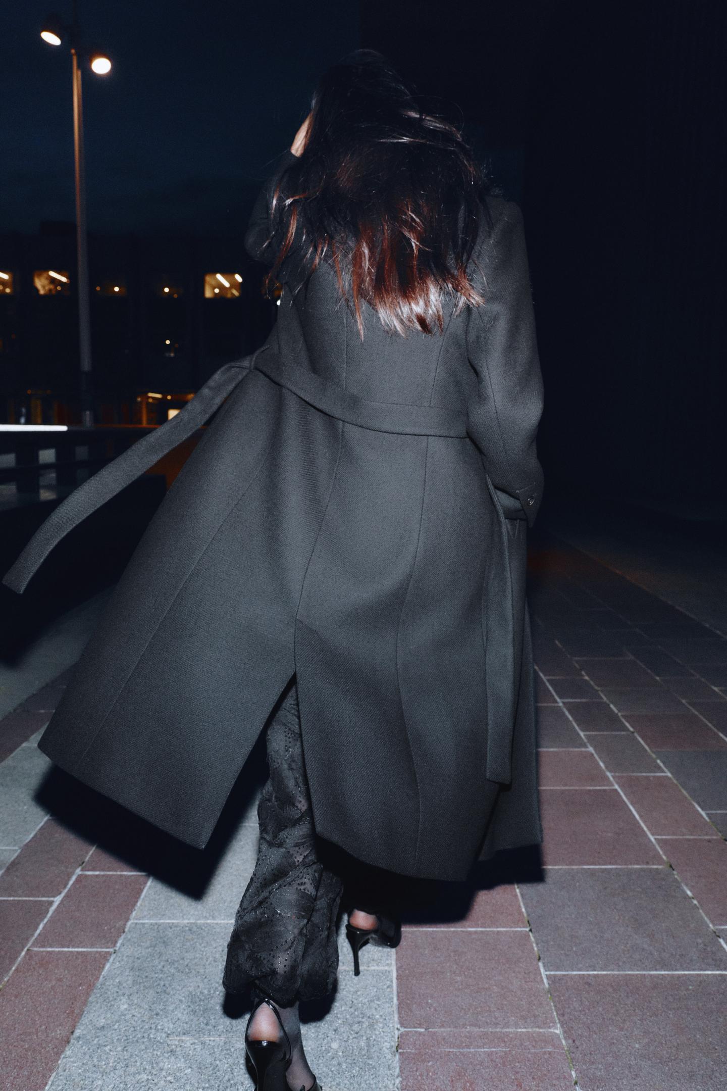 Belted Wool Coat