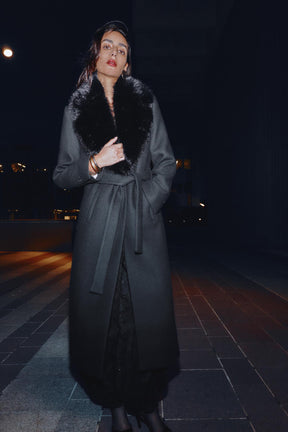 Belted Wool Coat