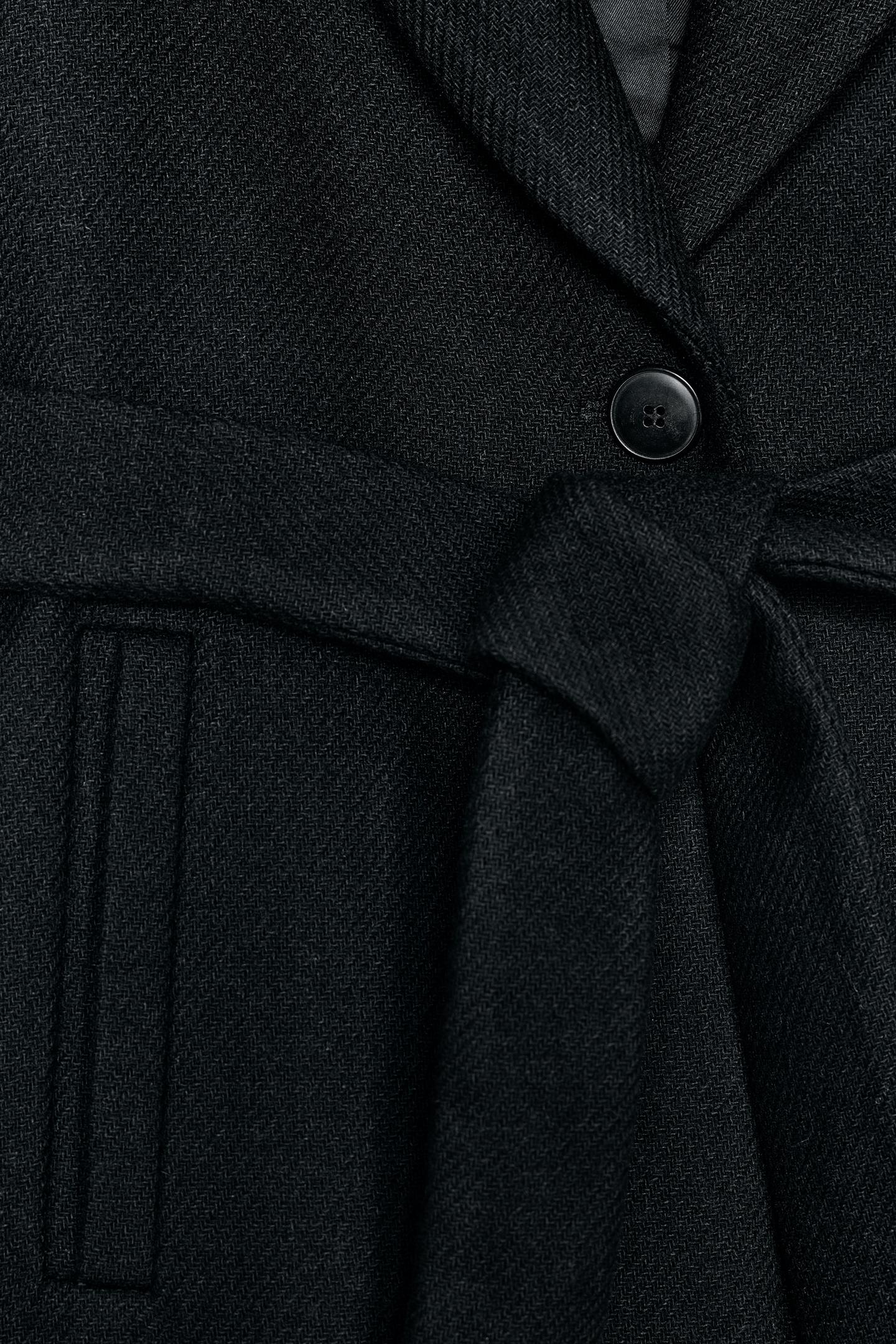 Belted Wool Coat