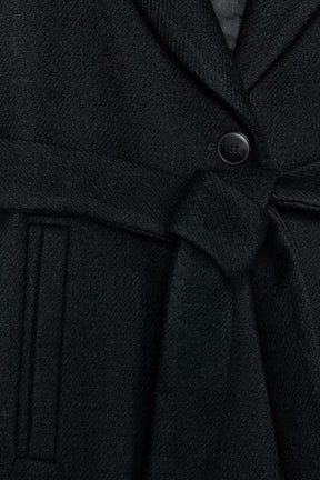 Belted Wool Coat