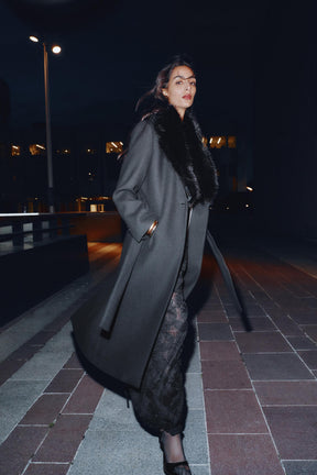 Belted Wool Coat