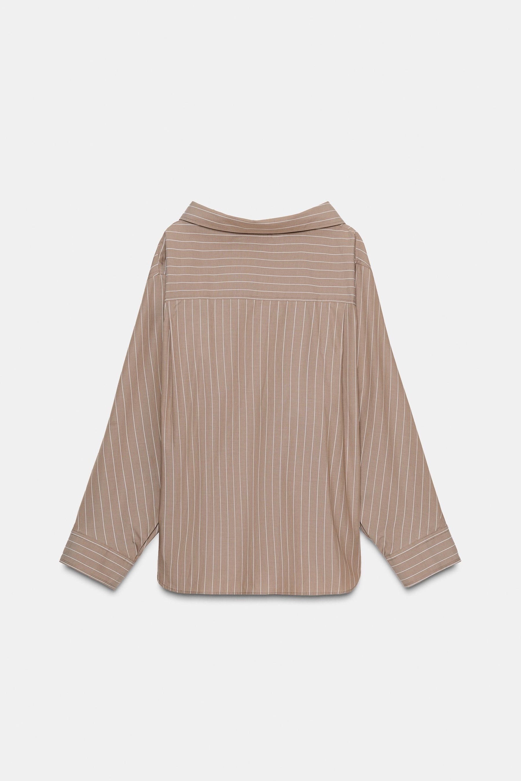 Oversized Poplin Shirt
