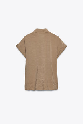 Knot Front Short Sleeve