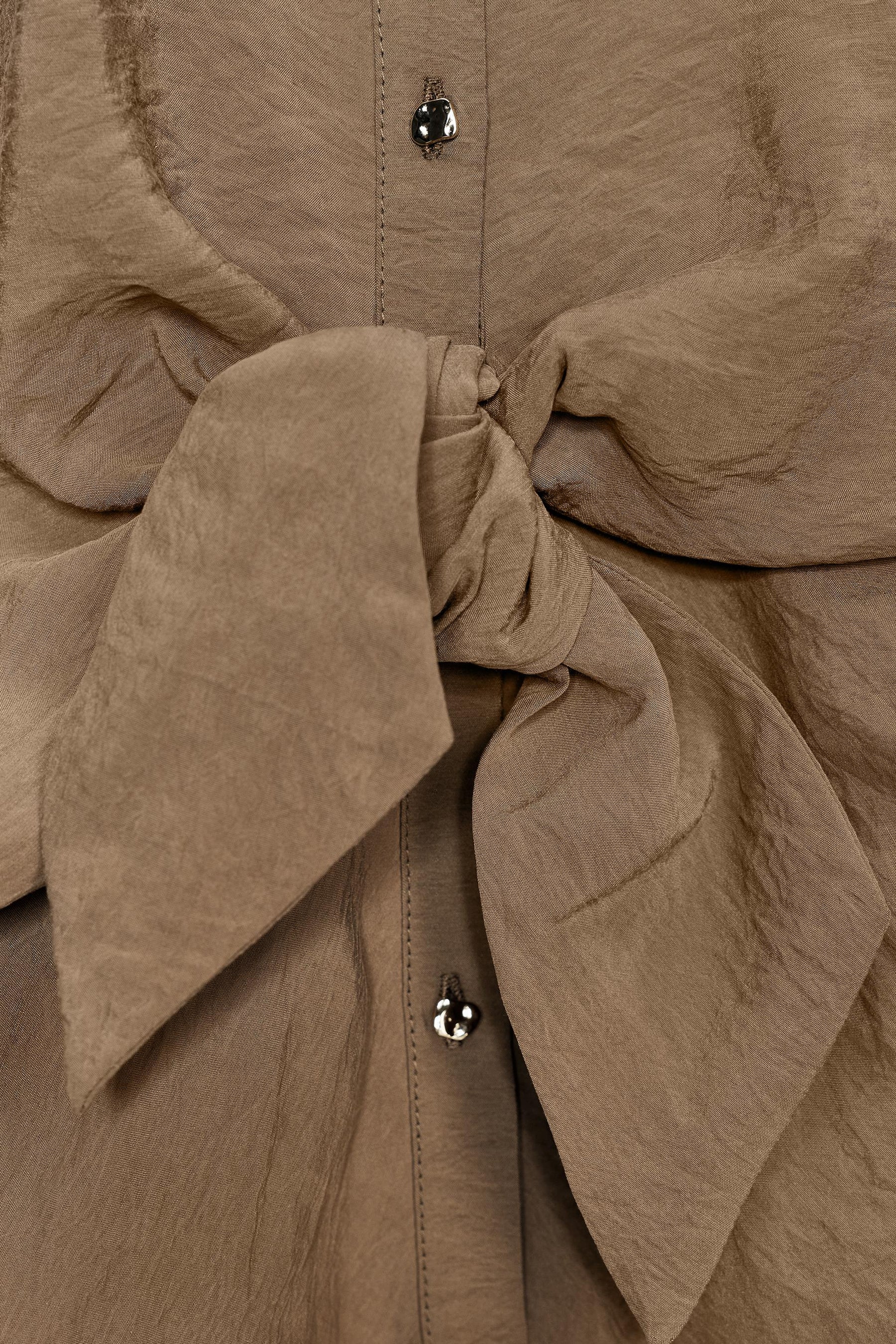 Knot Front Short Sleeve