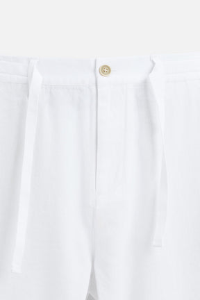 COTTON/LINEN TROUSERS - Image 8