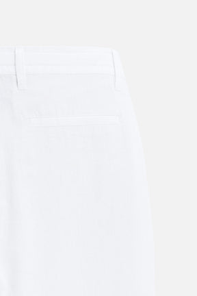 COTTON/LINEN TROUSERS - Image 9
