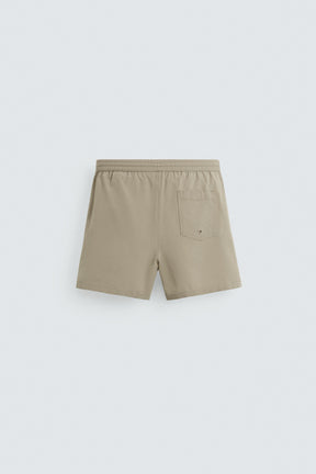 SEERSUCKER MID-LENGTH SWIMMING TRUNKS - Image 2