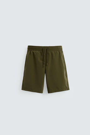 BASIC LONG SWIMMING TRUNKS - Image 6