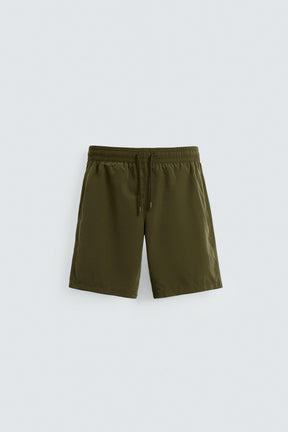 BASIC LONG SWIMMING TRUNKS - Image 6