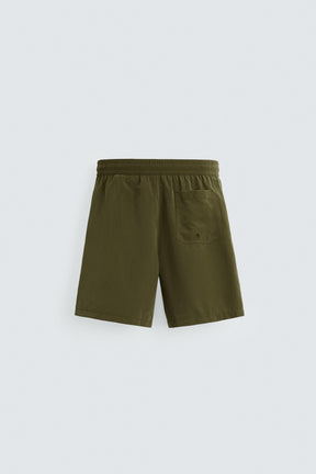 BASIC LONG SWIMMING TRUNKS - Image 7