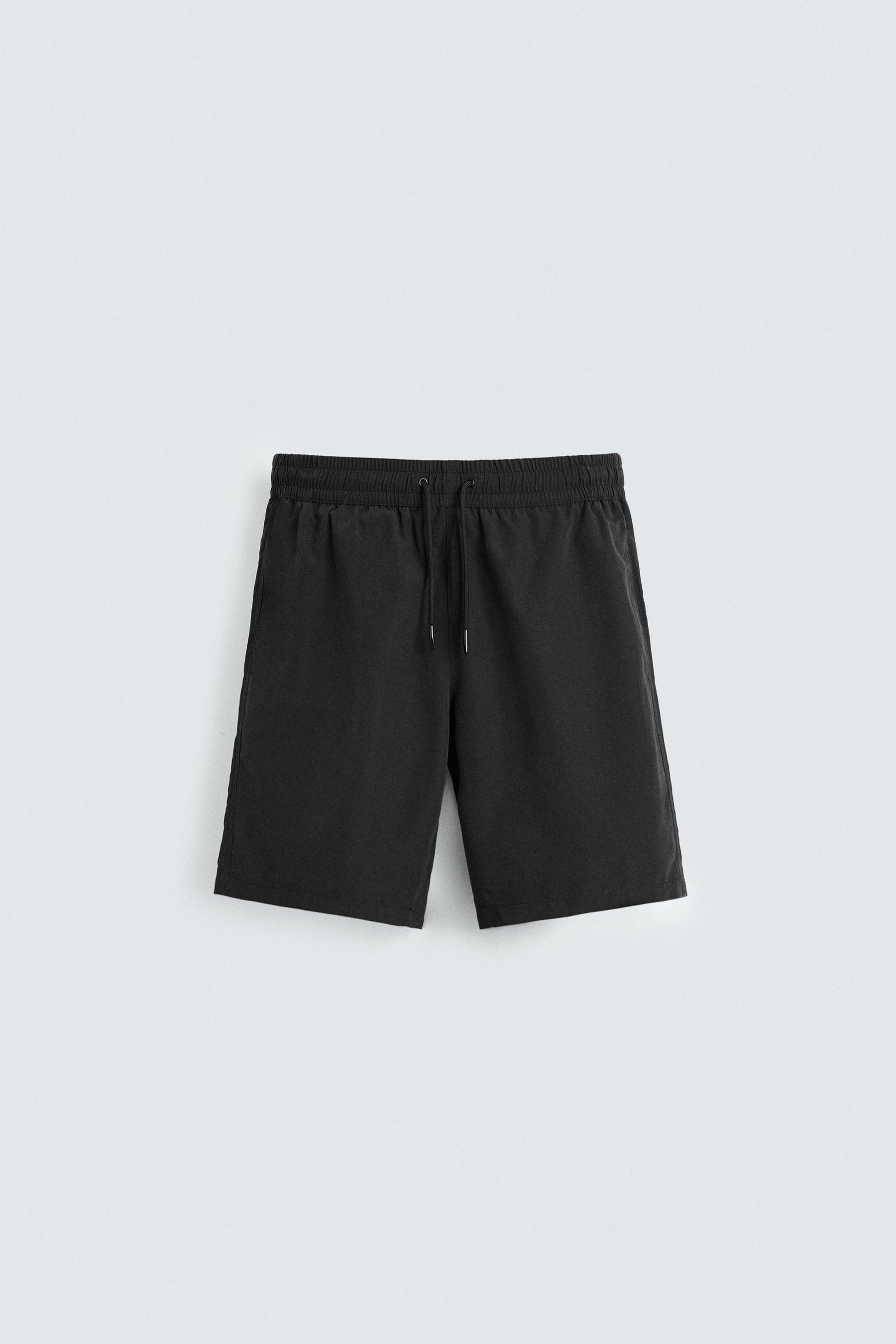 BASIC LONG SWIMMING TRUNKS - Image 1