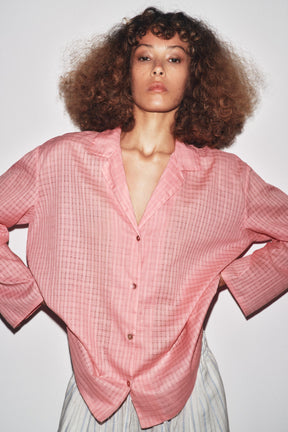 Check Pyjama Shirt