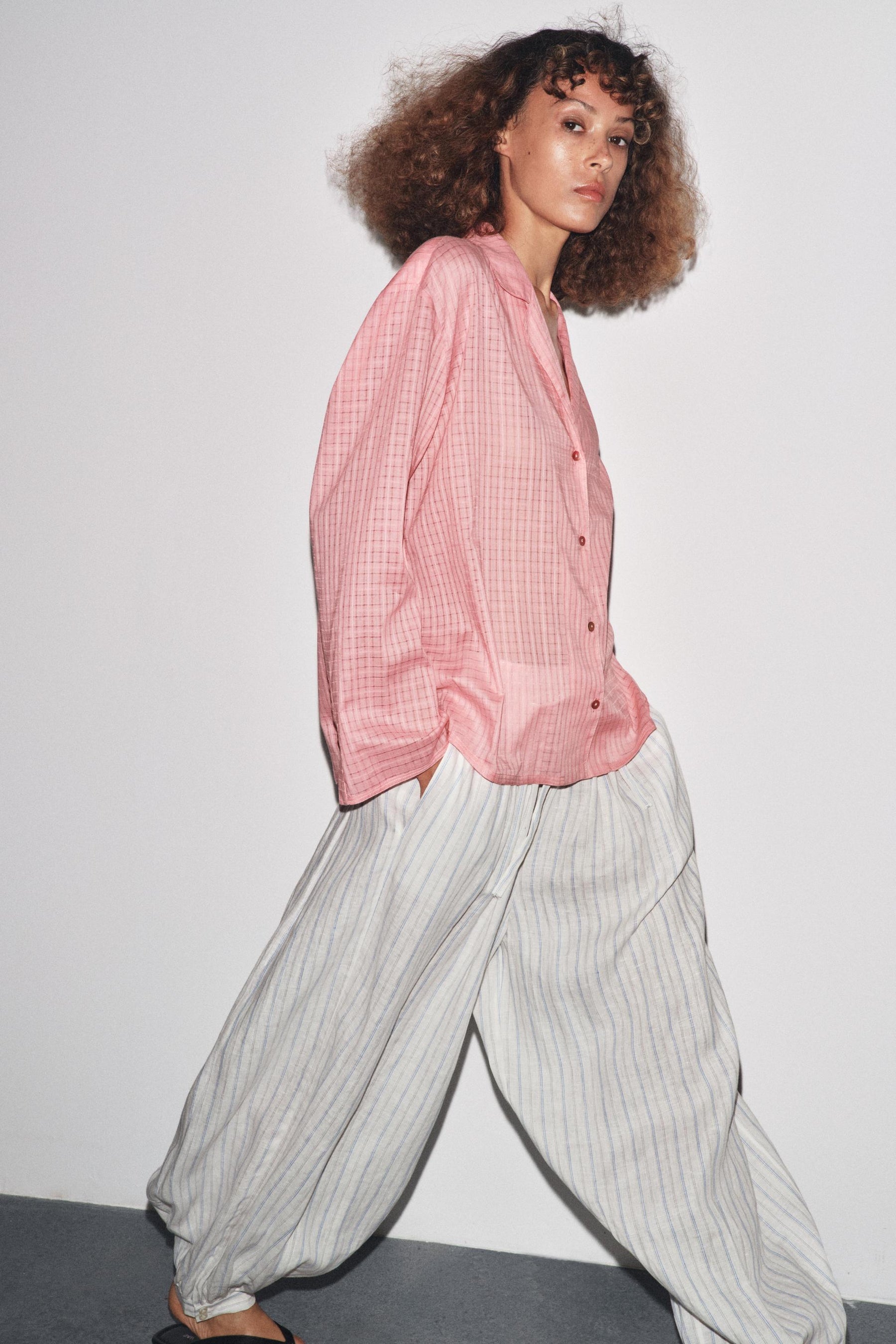 Check Pyjama Shirt