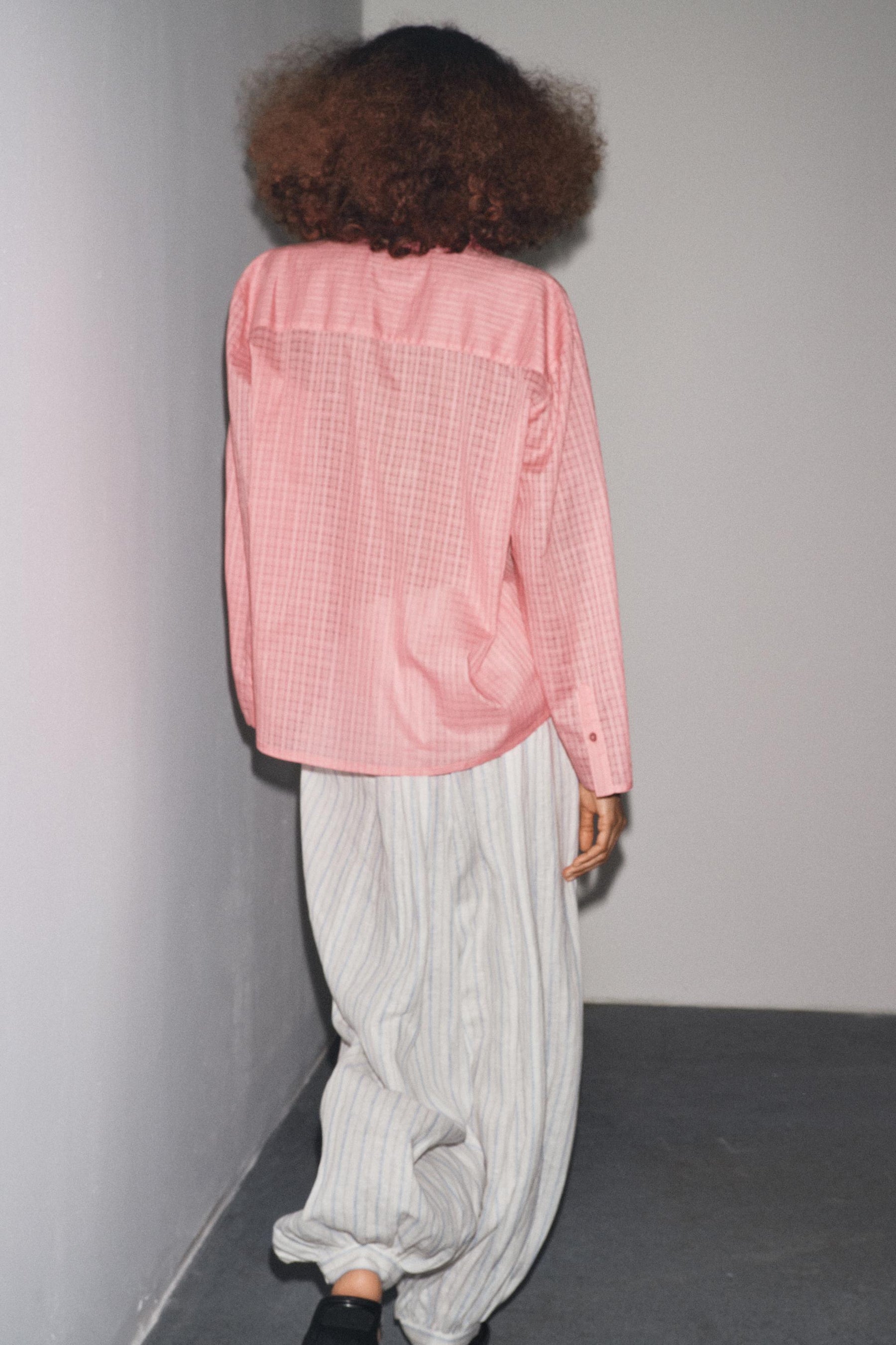 Check Pyjama Shirt