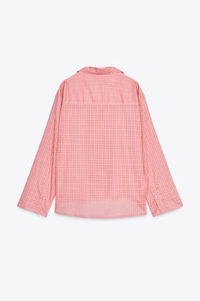 Check Pyjama Shirt