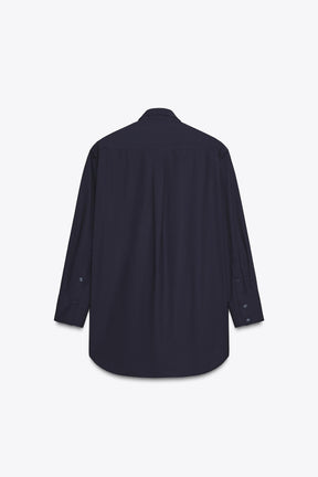 Poplin Shirt with Pads
