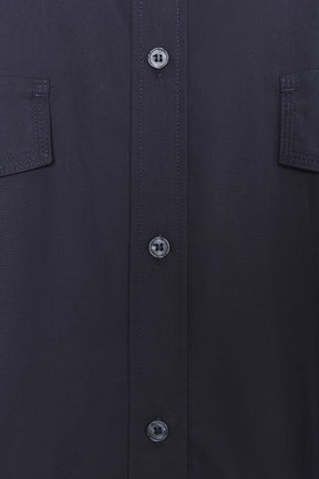 Poplin Shirt with Pads