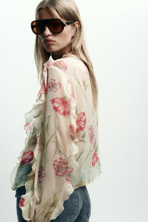 FLORAL PRINT SHIRT