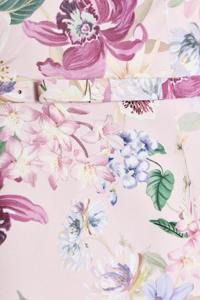 FLORAL PRINT BUSTIER TOP