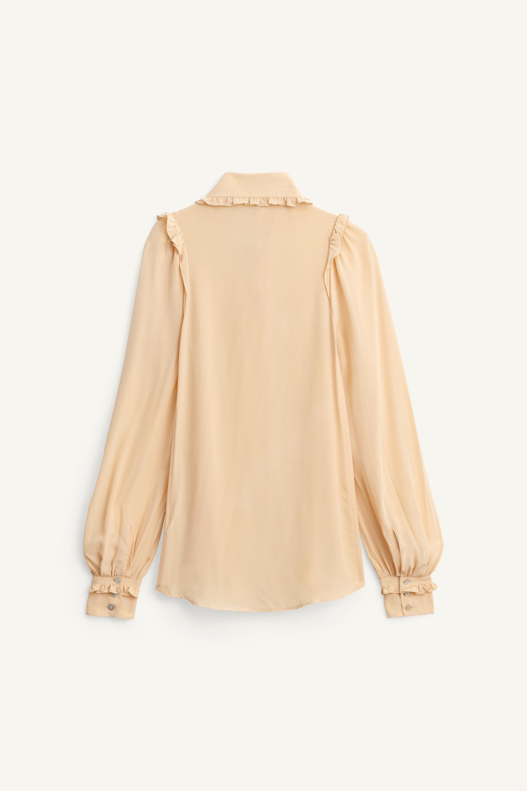 Romantic Bow-Accent Shirt
