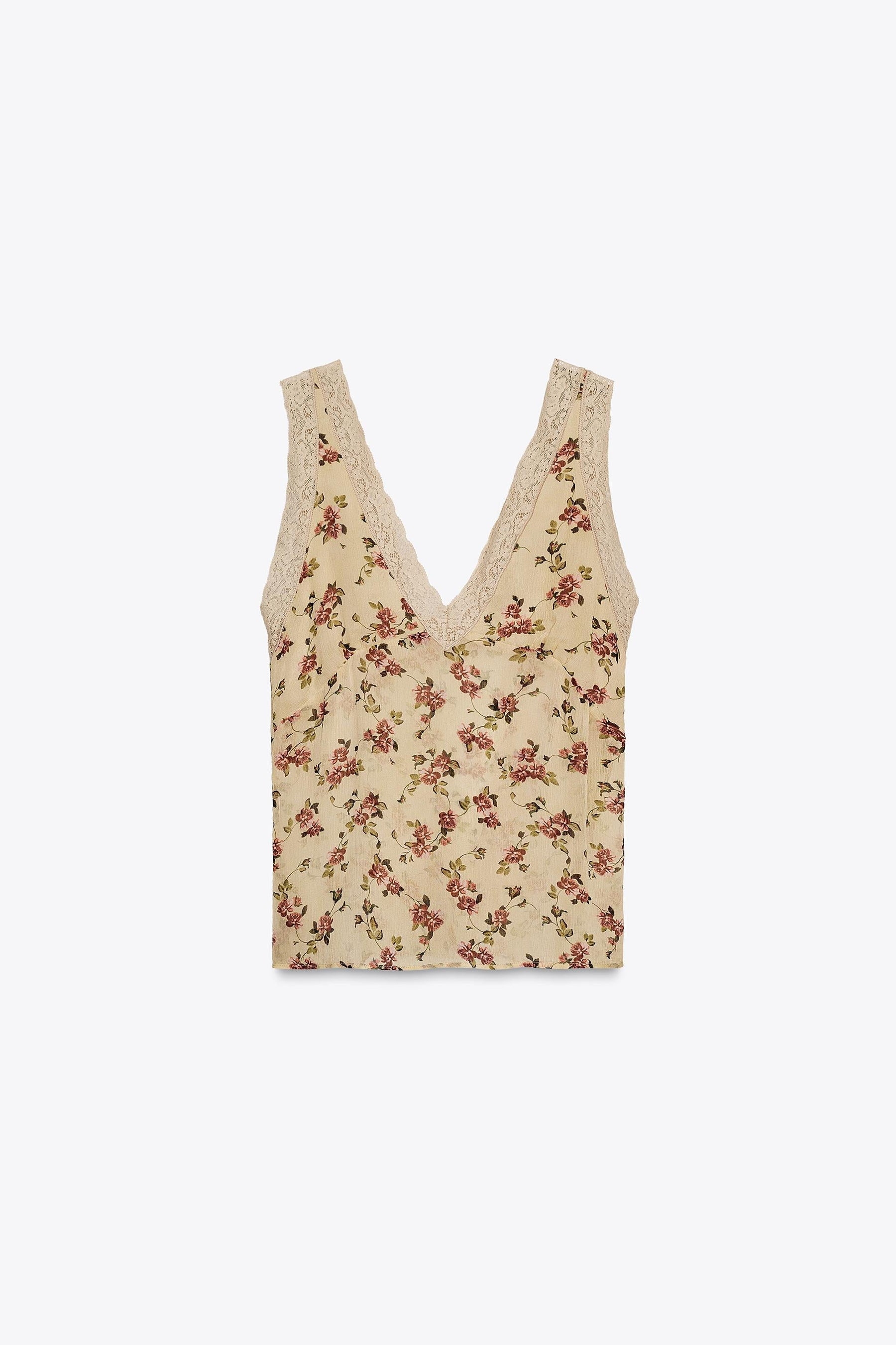 FLORAL LACE TOP