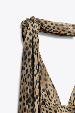 Animal Print Dress