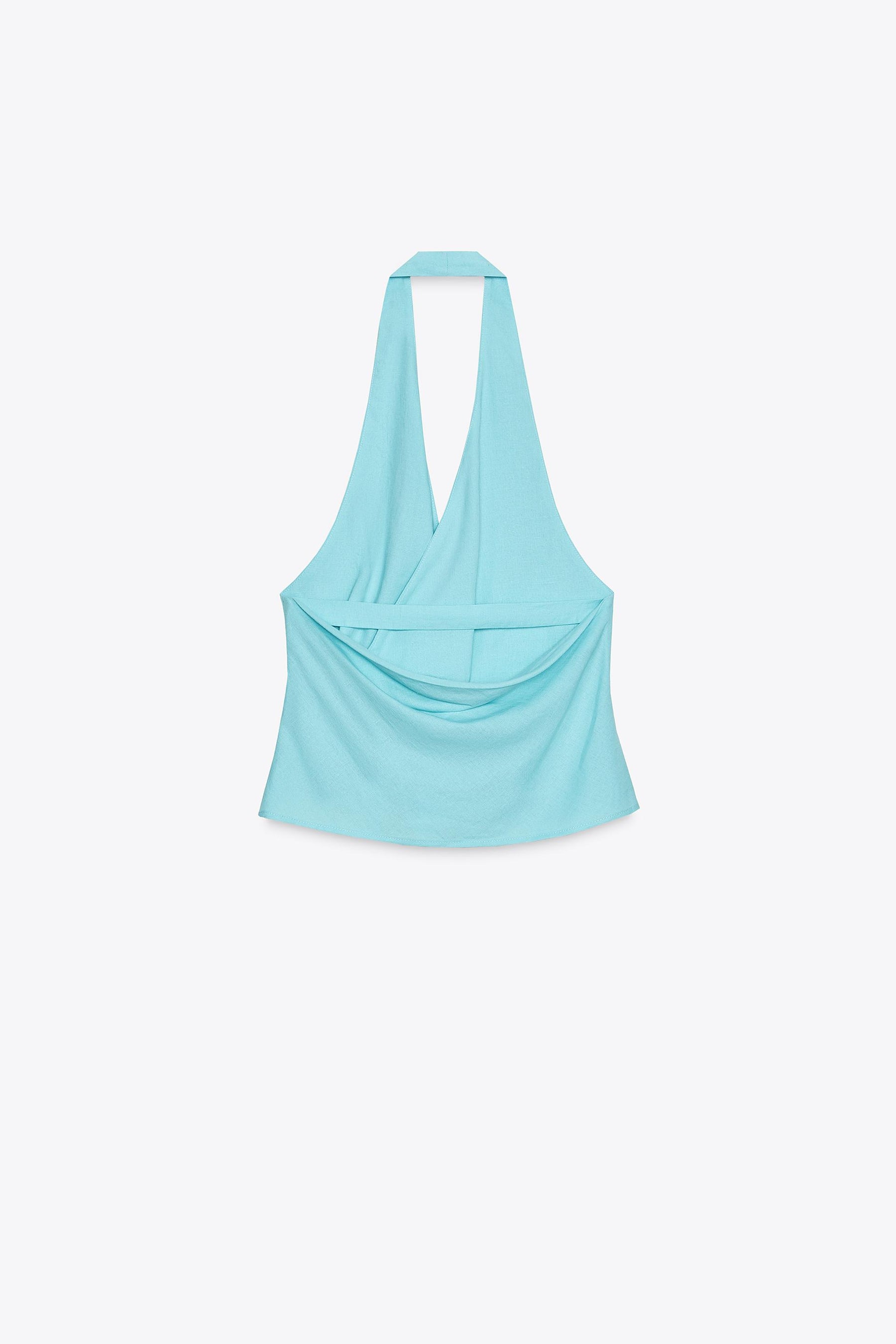 Linen Blend Knot Halter