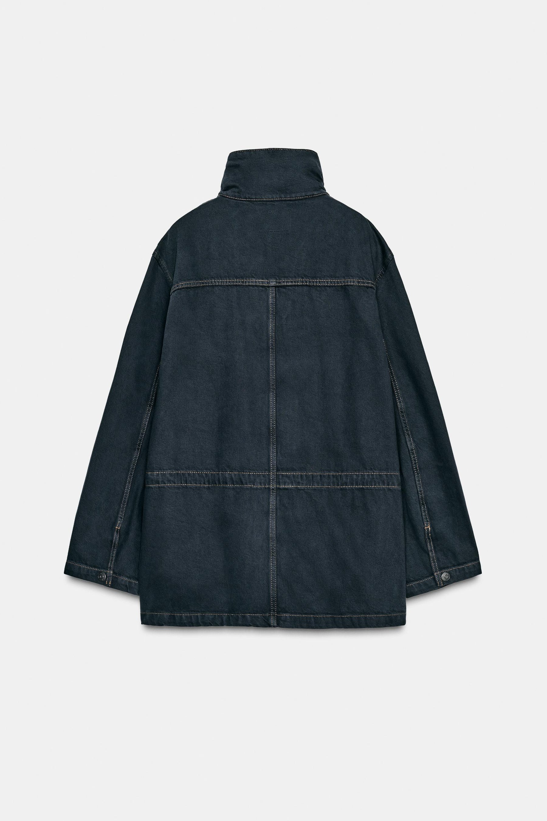 Ziernähte Taschenjacke