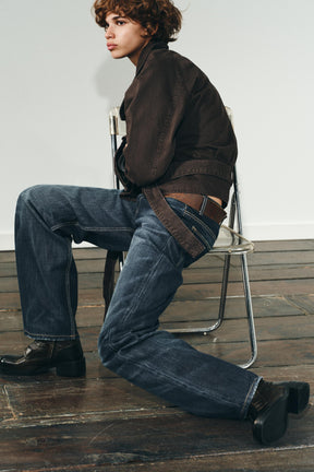 Cotton Belted Jacket