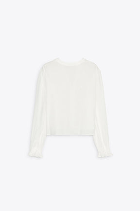 Cutwork Embroidered Blouse