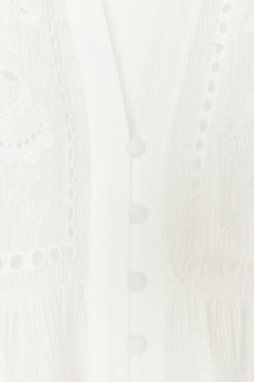 Cutwork Embroidered Blouse