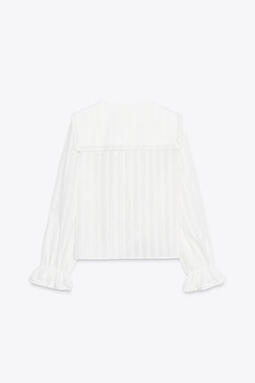 Lace Collar Shirt