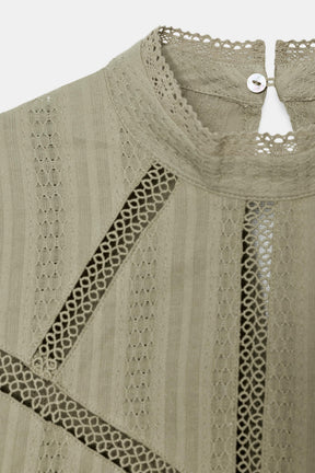 Lace Trim Shirt