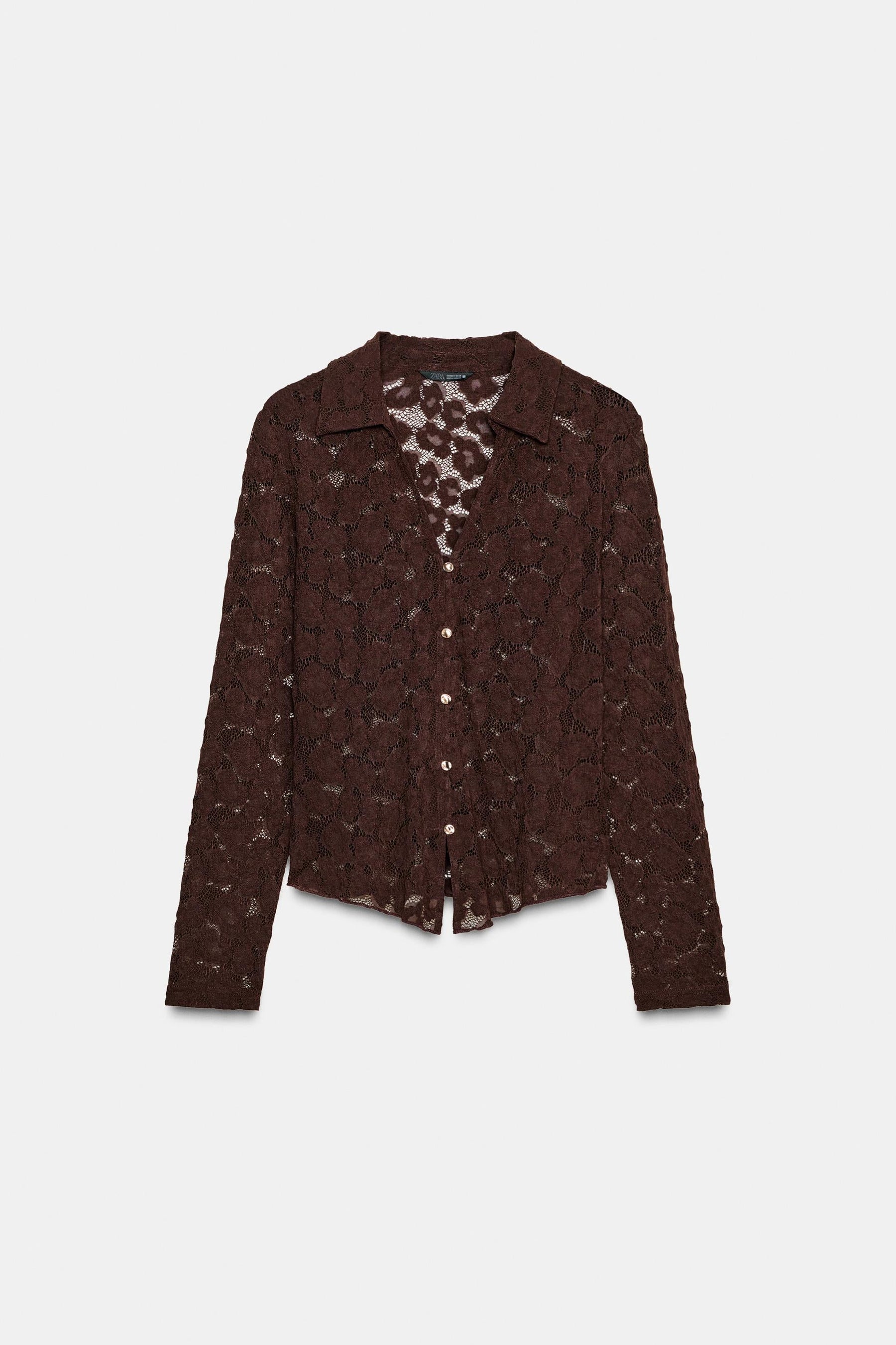 Pointelle Knit Top