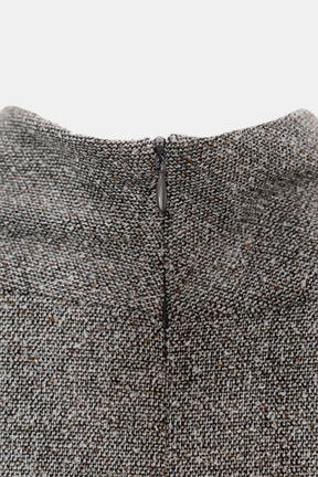 BELTED STRUCTURE MIDI DRESS - Image 9