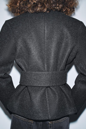 SOFT-TOUCH BELTED JACKET - Image 4
