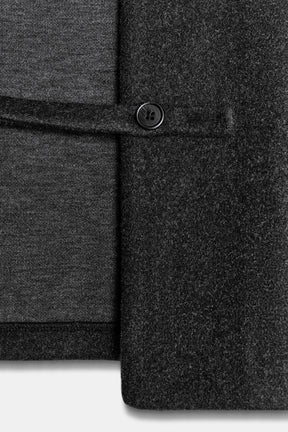 Belted Soft-Touch Jacket