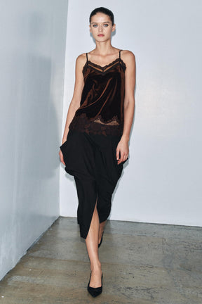 SAMT-SPITZEN-CAMISOLE
