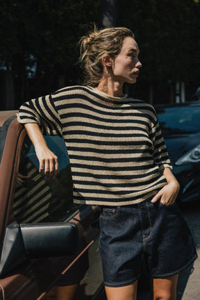 CUT KNIT CAPE JUMPER - Image 5