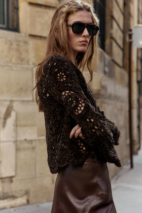 CROCHET LONG SLEEVE JUMPER - Image 3