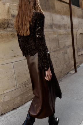 CROCHET LONG SLEEVE JUMPER - Image 5