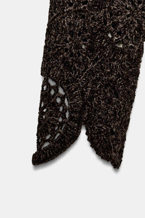 CROCHET LONG SLEEVE JUMPER - Image 7