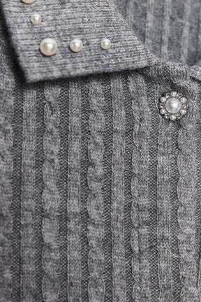 Cardigan mit Cut-out-Details