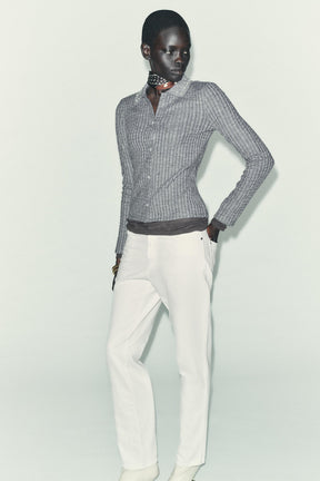 Cardigan mit Cut-out-Details
