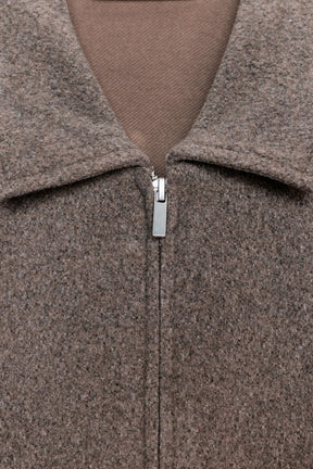 Jacke mit weichen Ärmeln